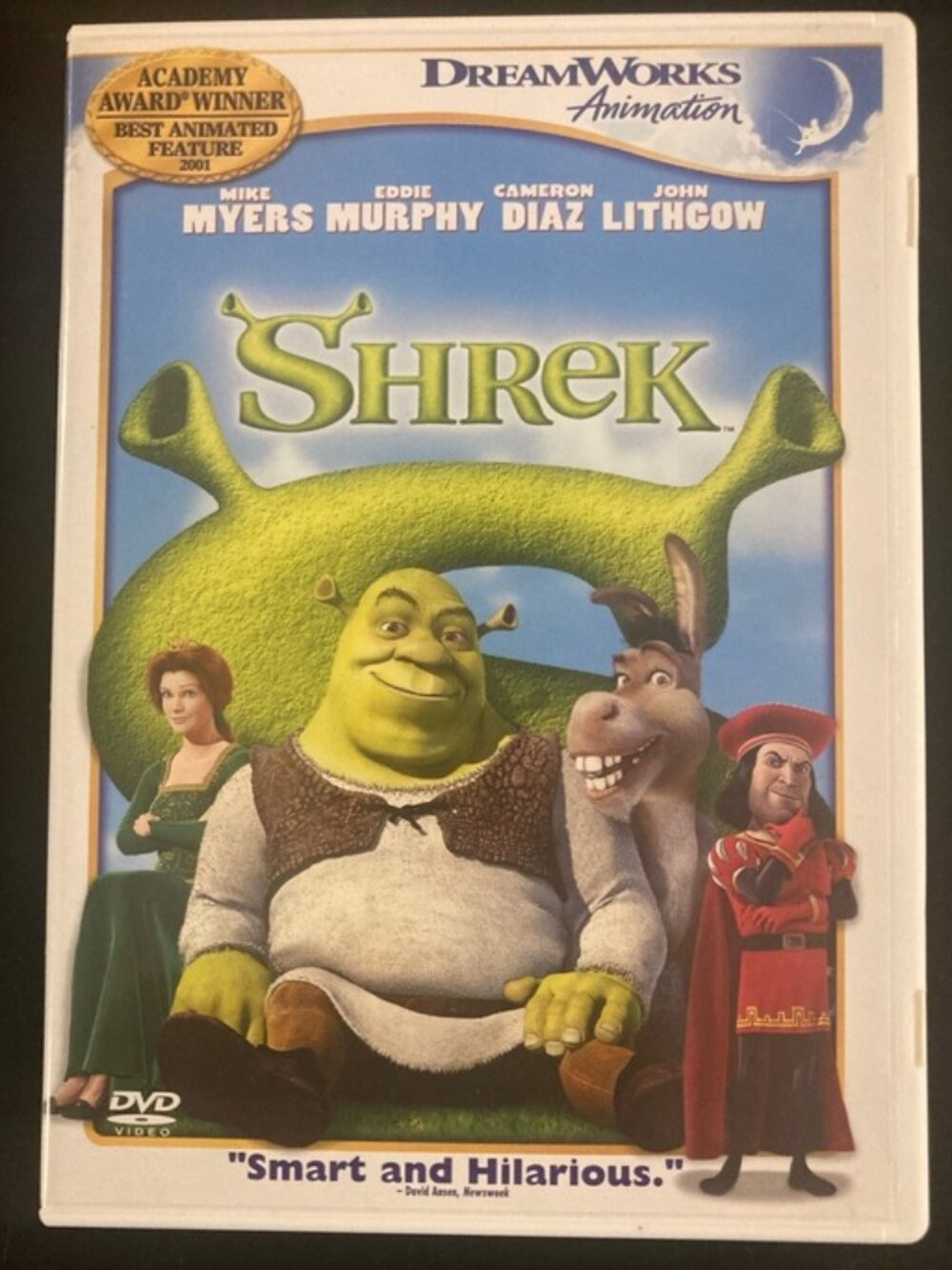 Shrek (DVD, 2003, Full Frame)